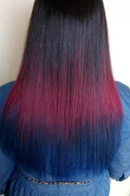 Омбре на темные волосы. Разновидности окрашивания