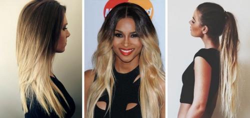 Омбре на темные волосы. Разновидности окрашивания