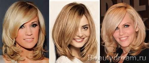 Прически на прямой волос средней длины. Красивые прически на средние волосы для женщин 50+ 31