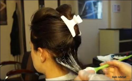 Шатуш – технология окрашивания