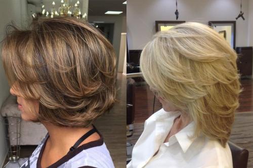 Каскадные стрижки на среднюю длину волос. Как стричь каскад?