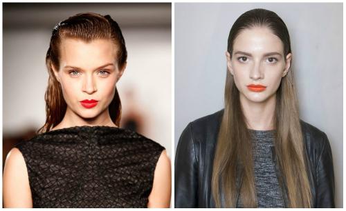 Зализанные прически женские. Зачесанные назад волосы, создаем укладку slicked back