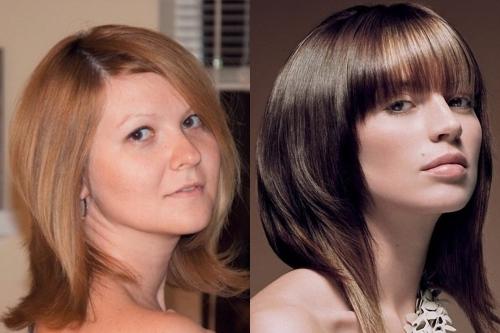 Стрижки на средние волосы на основе каре. Стрижка каре на длинные волосы