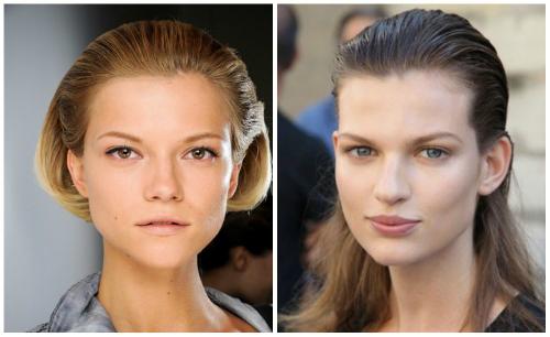 Зализанные прически женские. Зачесанные назад волосы, создаем укладку slicked back