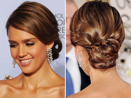 Самые красивые прически, но простые. Легкие прически на каждый день с бантом 05