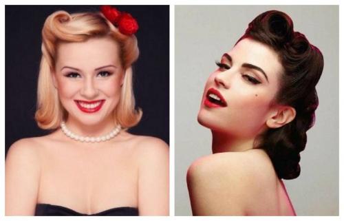 Объемная укладка на средние волосы. Укладка волос на средние волосы утюжком