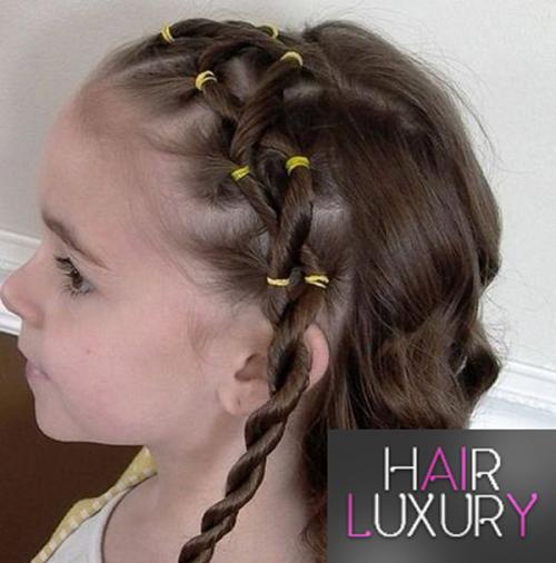 Прически для девочек на средние волосы на 3 года. Волосы средней длины