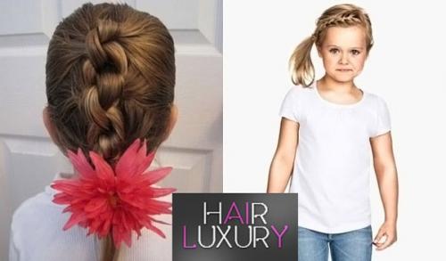 Прически для девочек на средние волосы на 3 года. Волосы средней длины