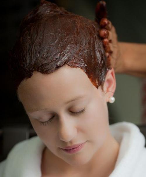 Окрашивание волос, какао. Окрашивание волос с помощью, какао