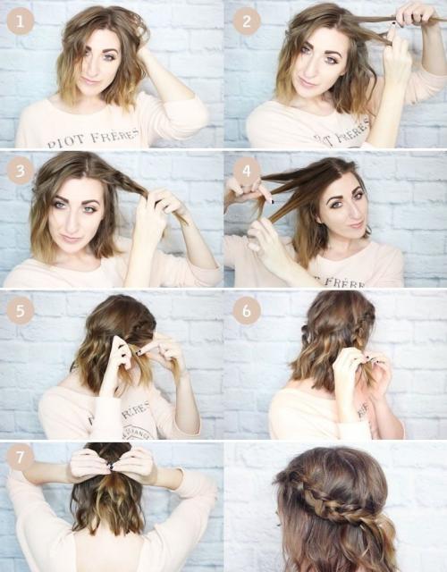 Самые красивые и простые прически. Прически самой себе —, как сделать самые модные и красивые прически своими руками (100 фото) 20