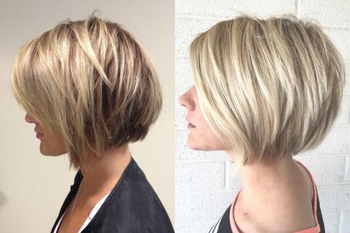 Стрижка каре на средние волосы