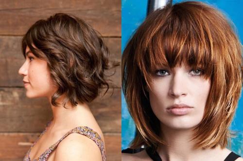 Стрижка каре на средние волосы