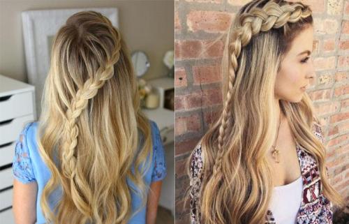 Самые красивые и простые прически. Прически самой себе —, как сделать самые модные и красивые прически своими руками (100 фото) 19