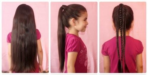 Красивые детские причёски на длинные волосы. Детские прически в школу на длинные волосы