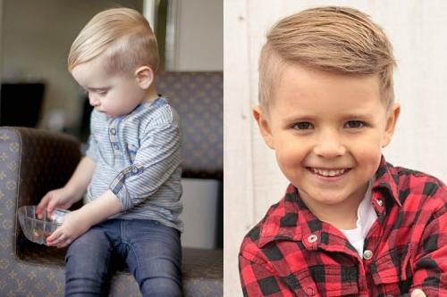 Стрижки на светлые волосы для мальчиков. Варианты детских стрижек для мальчиков от двух лет до пяти