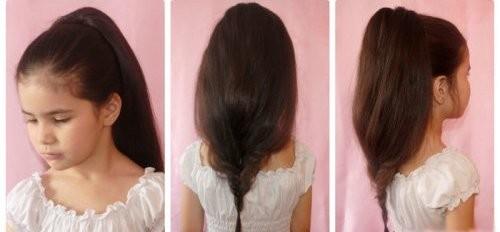 Красивые детские причёски на длинные волосы. Детские прически в школу на длинные волосы
