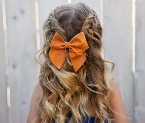 Красивые детские причёски на длинные волосы. Детские прически в школу на длинные волосы