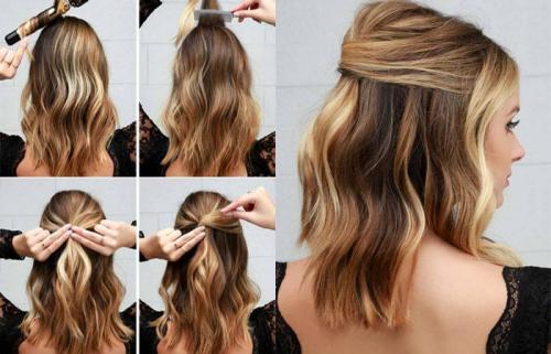 Самые красивые и простые прически. Прически самой себе —, как сделать самые модные и красивые прически своими руками (100 фото) 15