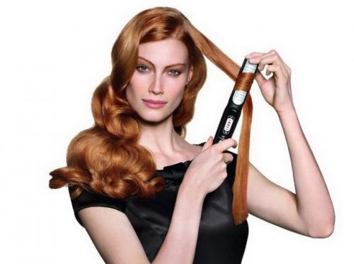 Накрученные волосы средней длины без челки. Красивые прически на средние волосы для женщин 50+ 09