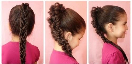 Красивые детские причёски на длинные волосы. Детские прически в школу на длинные волосы