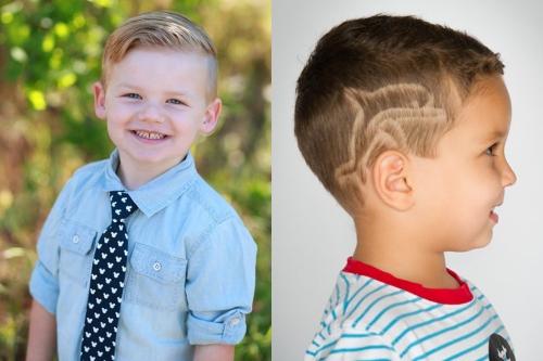 Стрижки на светлые волосы для мальчиков. Варианты детских стрижек для мальчиков от двух лет до пяти