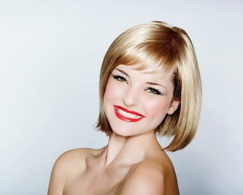 Каре на волосы средней длины. Стрижка каре — фото