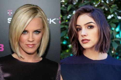 Стрижка каре на средние волосы