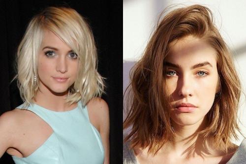 Прически на средние волосы каре. Стрижка каре на длинные волосы