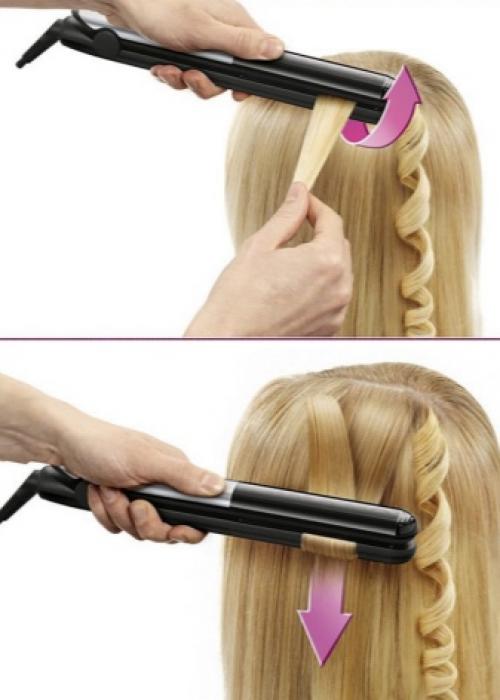 Накрученные волосы средней длины без челки. Красивые прически на средние волосы для женщин 50+ 14