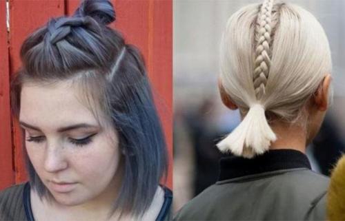 Косички для маленьких девочек на короткие волосы. 26