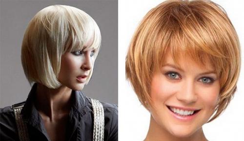 Стрижка боб-каре на темные волосы. Стрижка боб-каре с челкой