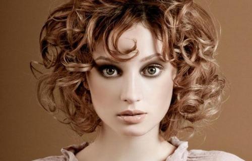 Укладка на средние волосы каре. Пробор 15 Укладка на средние волосы каре. Пробор 15