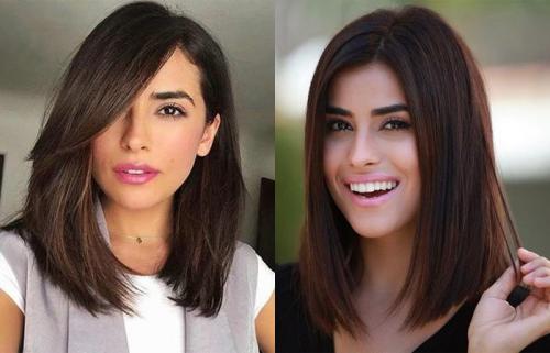 Укладка на средние волосы каре. Пробор 03 Укладка на средние волосы каре. Пробор 03