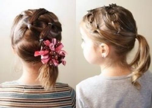 Прически девочкам в садик на короткие волосы. Как выбрать правильную прическу