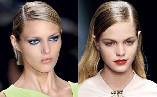 Боковой пробор женский. Косой пробор- учимся боковому разделению