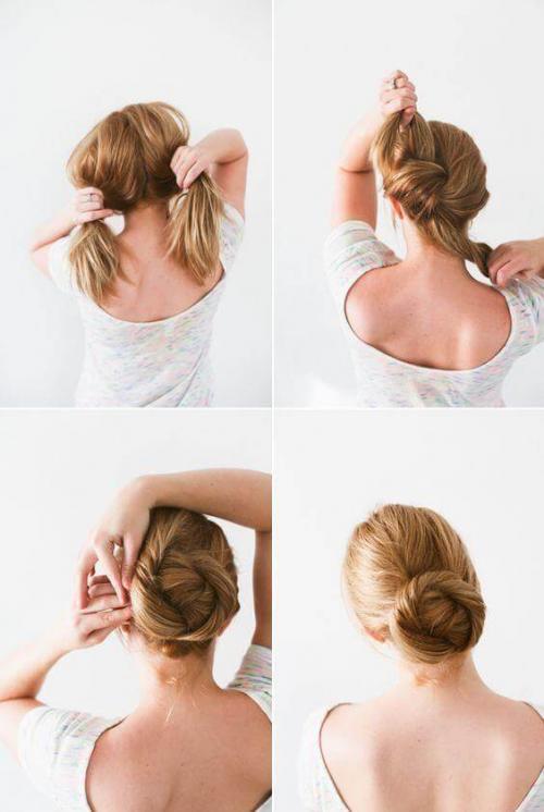 Прически со шпильками для девочек. Прически на короткие волосы 16 Прически со шпильками для девочек. Прически на короткие волосы 16