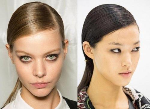 Боковой пробор женский. Косой пробор- учимся боковому разделению