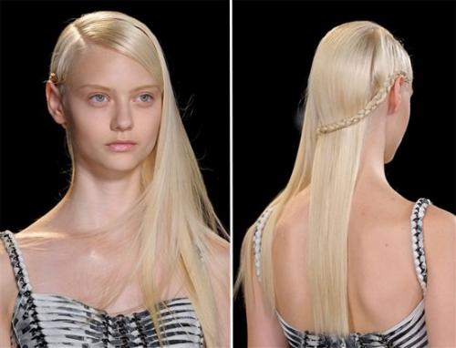 Боковой пробор женский. Косой пробор- учимся боковому разделению