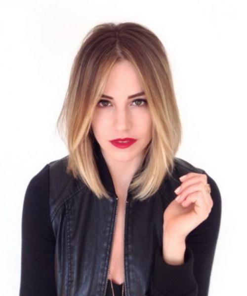 Пробор на голове у женщин. Прямой 10 Пробор на голове у женщин. Прямой 10