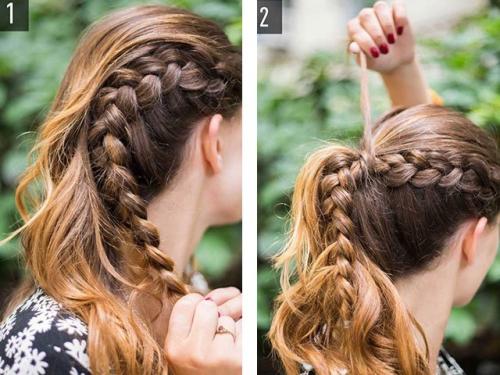 Как красиво заплести маленькую девочку. Косички для девочек пошагово для начинающих 15