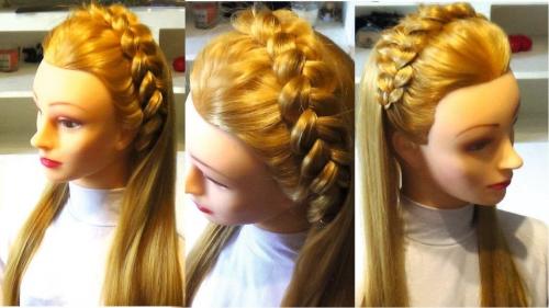 Как красиво заплести маленькую девочку. Косички для девочек пошагово для начинающих 40