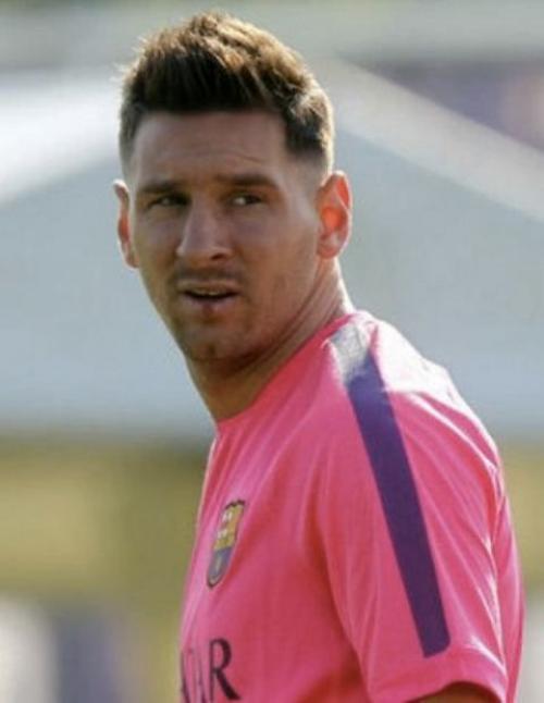 Прически футболистов Месси. Прическа Месси