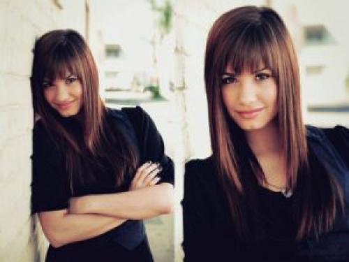 Прически на длинные волосы с челкой. Выбор прически по типу лица