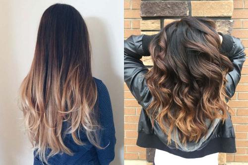 Шатуш на темные волосы в домашних условиях