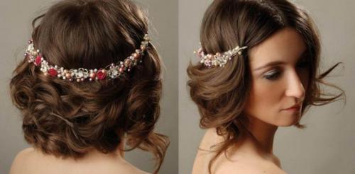 Укладка на каре с челкой. Если планируется выход в свет