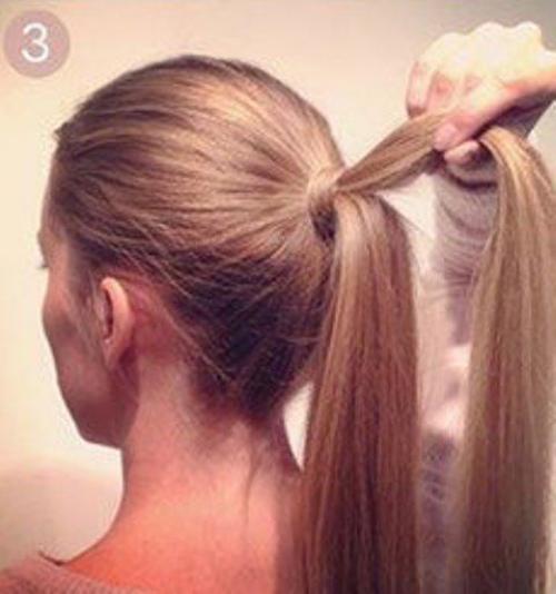 Высокий хвост. Хвост-узел