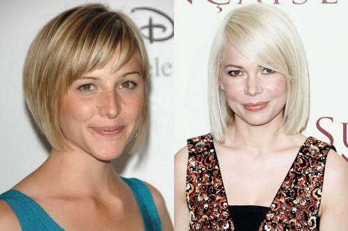 Короткая челка на бок. Несколько слов о моделях челки на бок