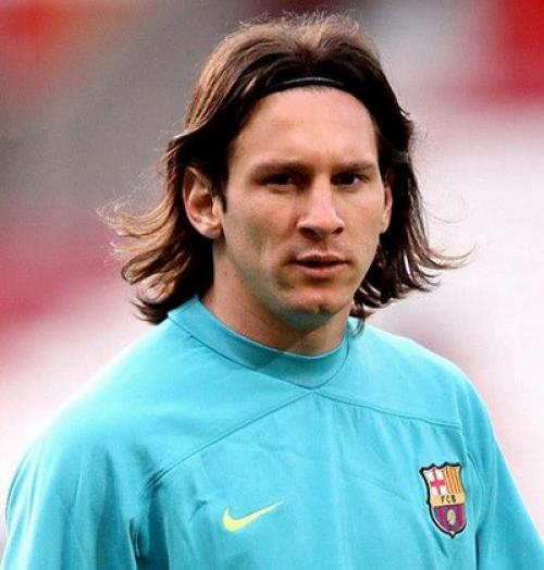 Прически футболистов месси. 