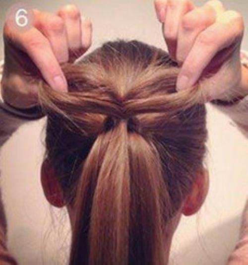 Высокий хвост. Хвост-узел