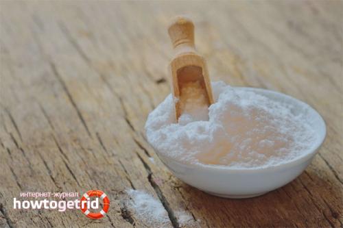 Как избавится от перхоти с помощью соды. Как избавиться от перхоти с помощью соды